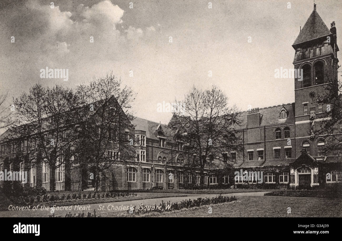 St Charles Square, W1, London Convent of the Sacred Heart Date 1915