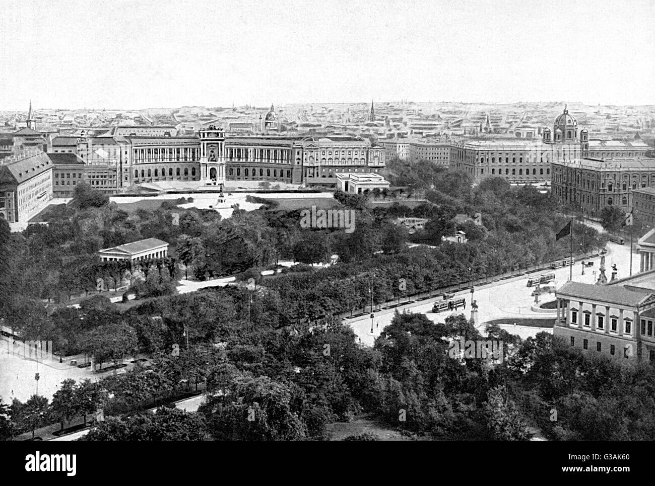 Vienna at the beginning of World War I Stock Photo - Alamy