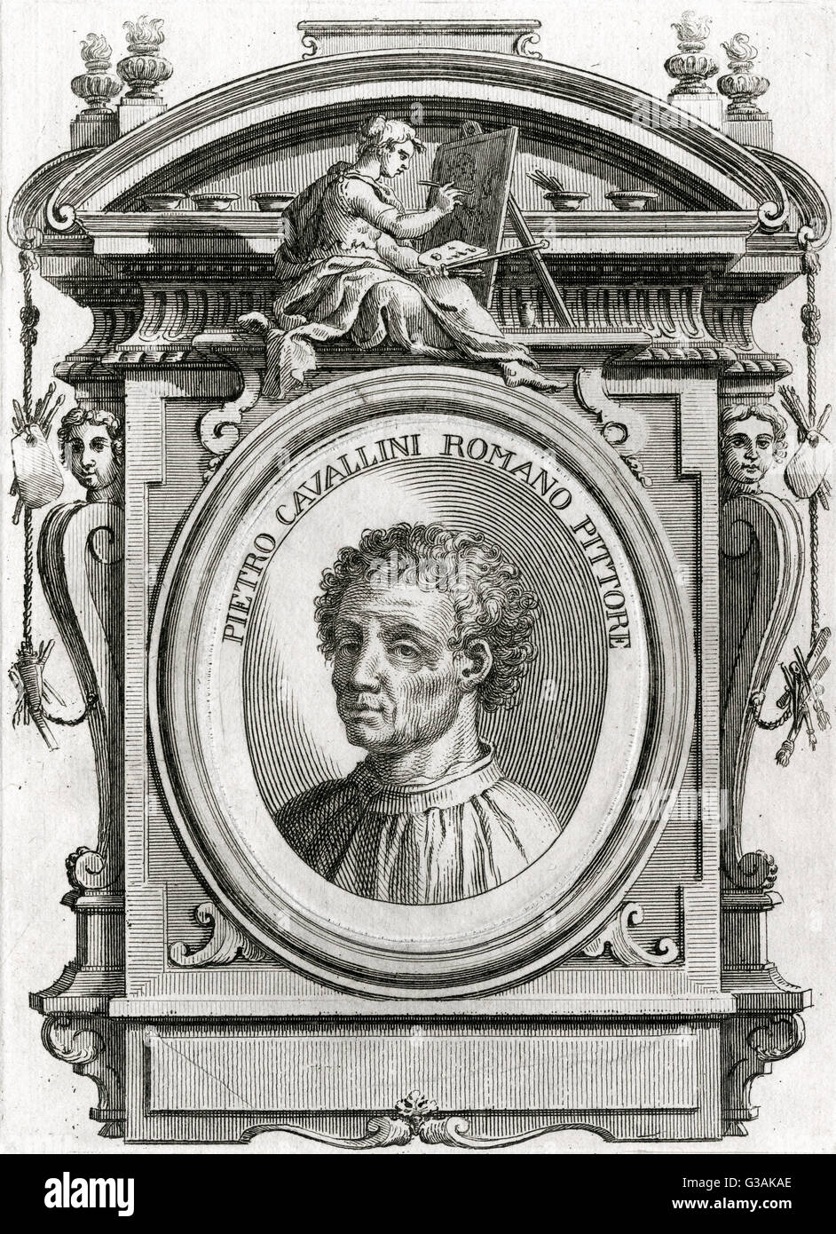 Pietro Cavallini (1259-ca.1330) - Italian painter and mosaic designer from