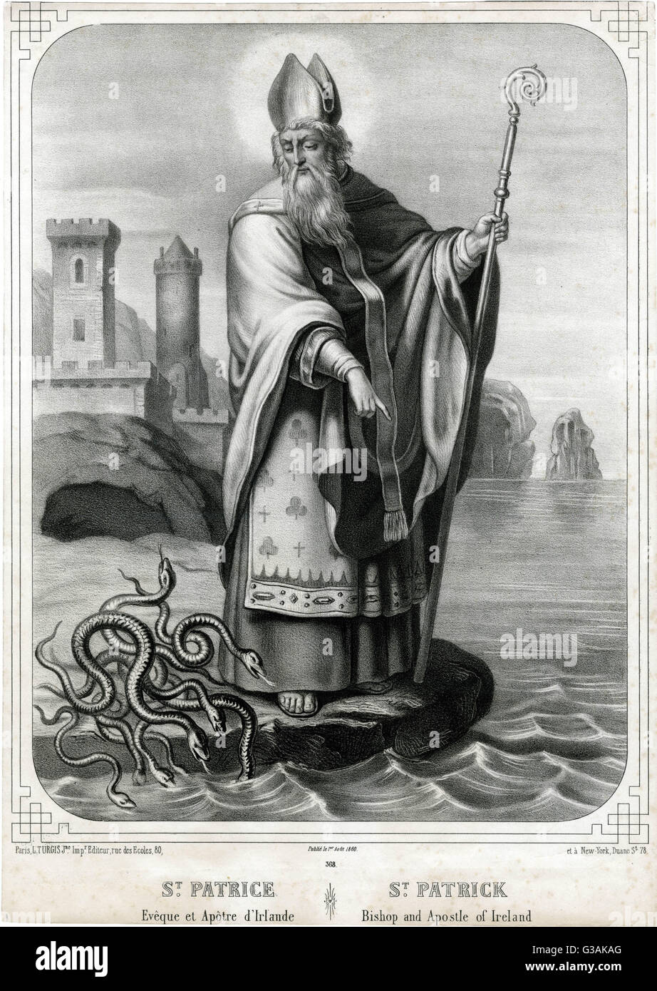 what is st patrick day snakes