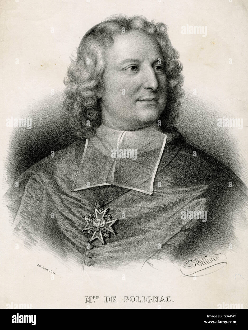 Polignac Melchior De Cardinal Hi res Stock Photography And Images Alamy