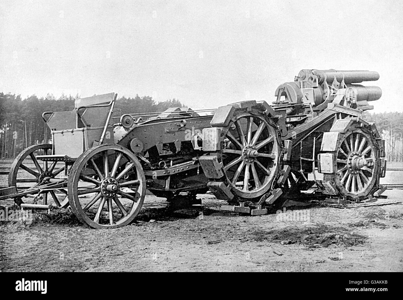 German siege gun Stock Photo - Alamy
