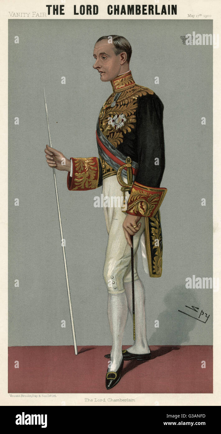 John Adrian Louis Hope, 1st Marquess of Linlithgow, (1860 1908), also known as Viscount Aithrie before 1873 and as The 7th Earl of Hopetoun between 1873 and 1902. Scottish aristocrat, politician and colonial administrator. He is best known for his brief Stock Photo
