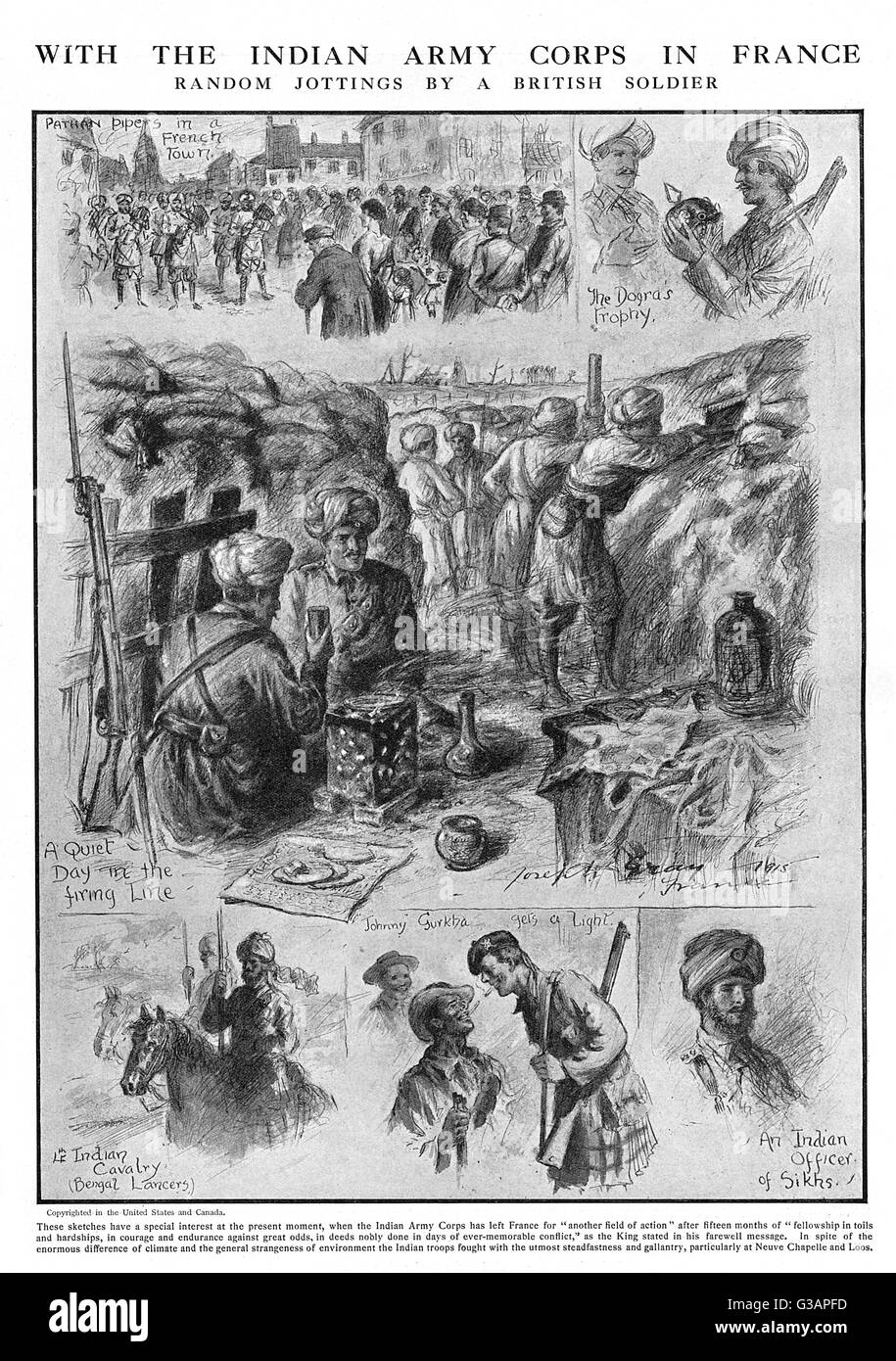 Life in the trenches Black and White Stock Photos & Images - Alamy