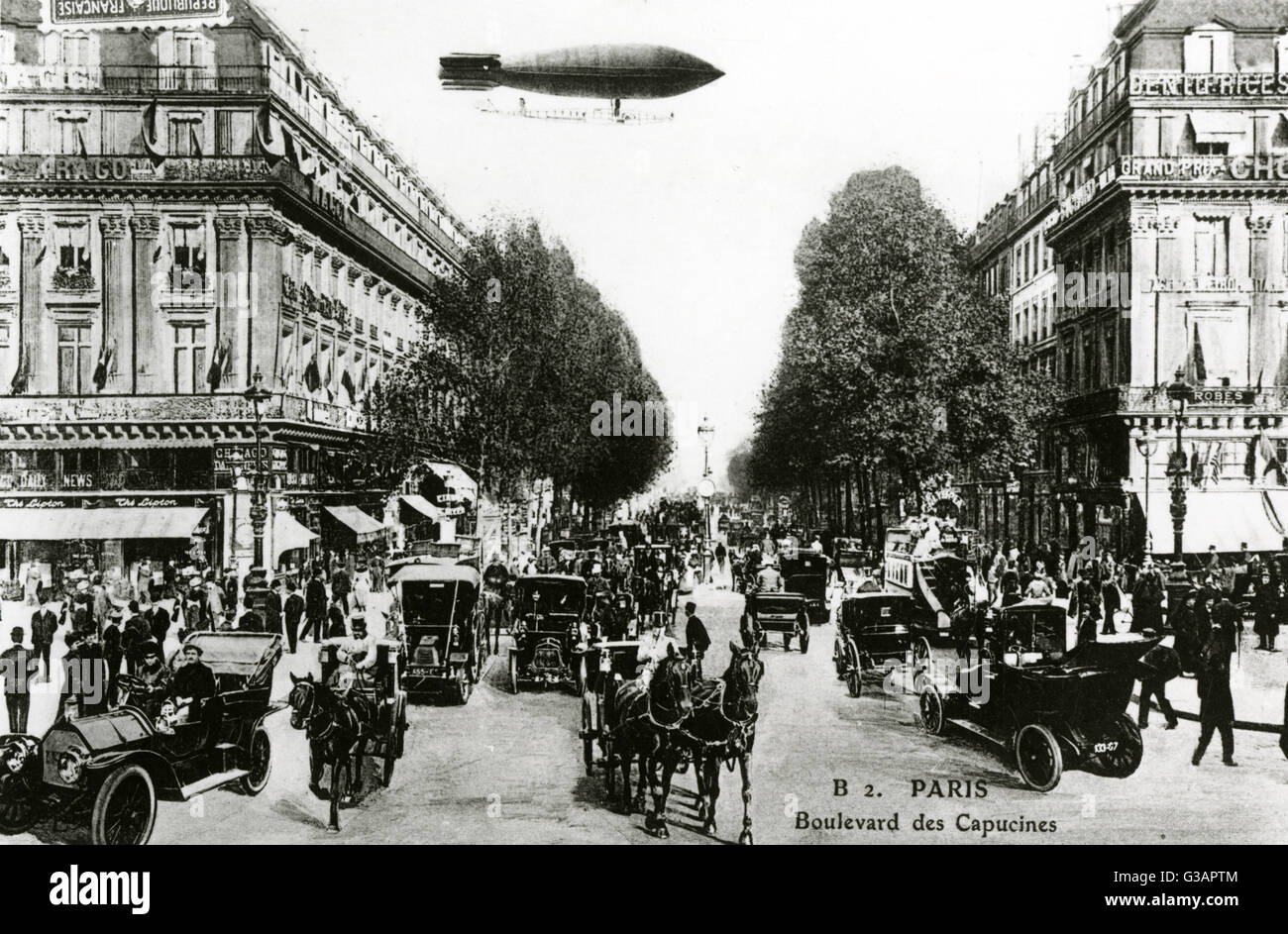 Boulevard des capucines paris hi-res stock photography and images - Alamy