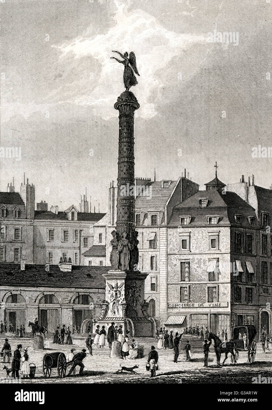 Paris, France Place du Chatelet Stock Photo Alamy