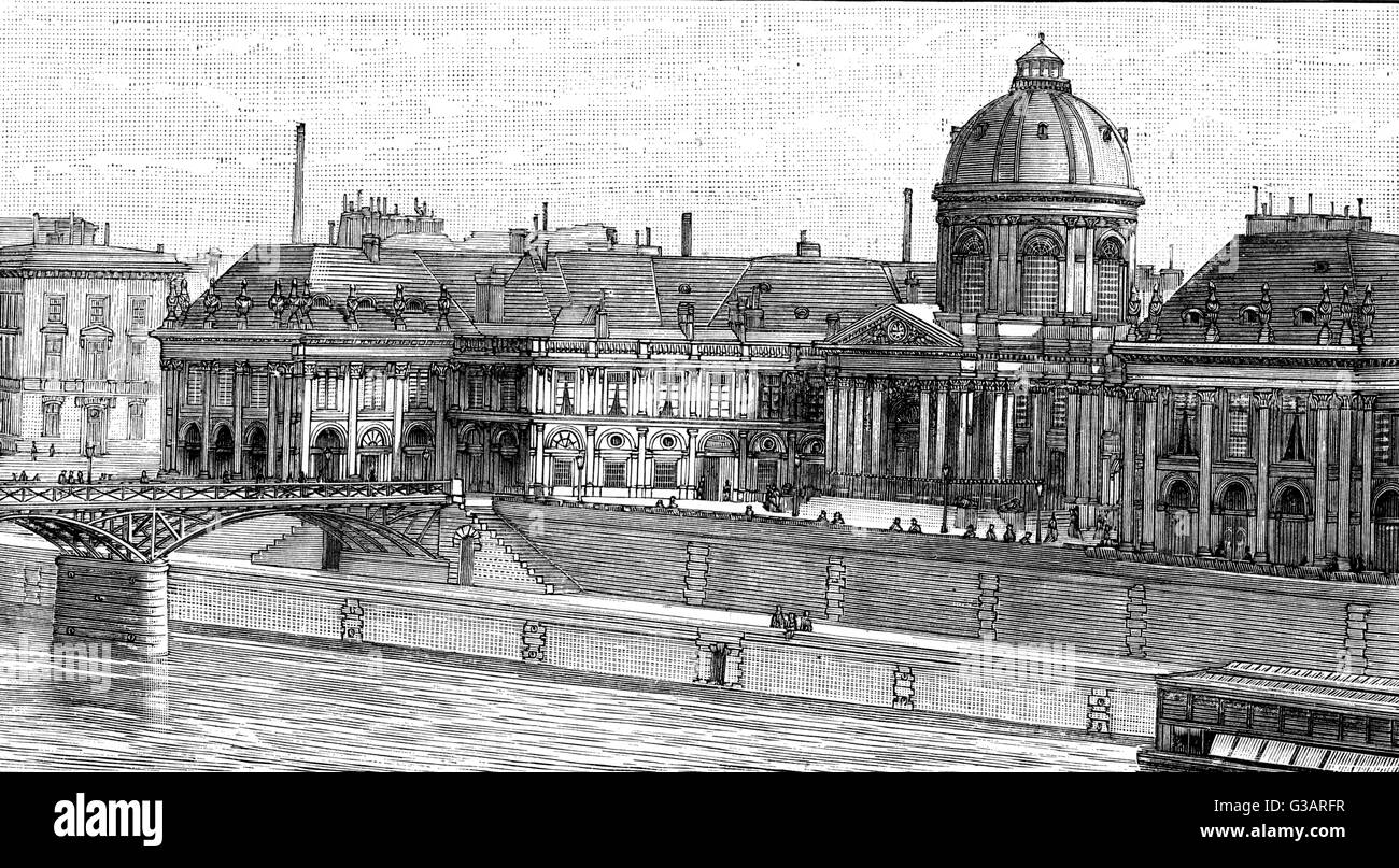 ルーヴル美術館　複製画　Collège des Quatre Nations ルーヴル美術館 複製画 Collège des Quatre Nations