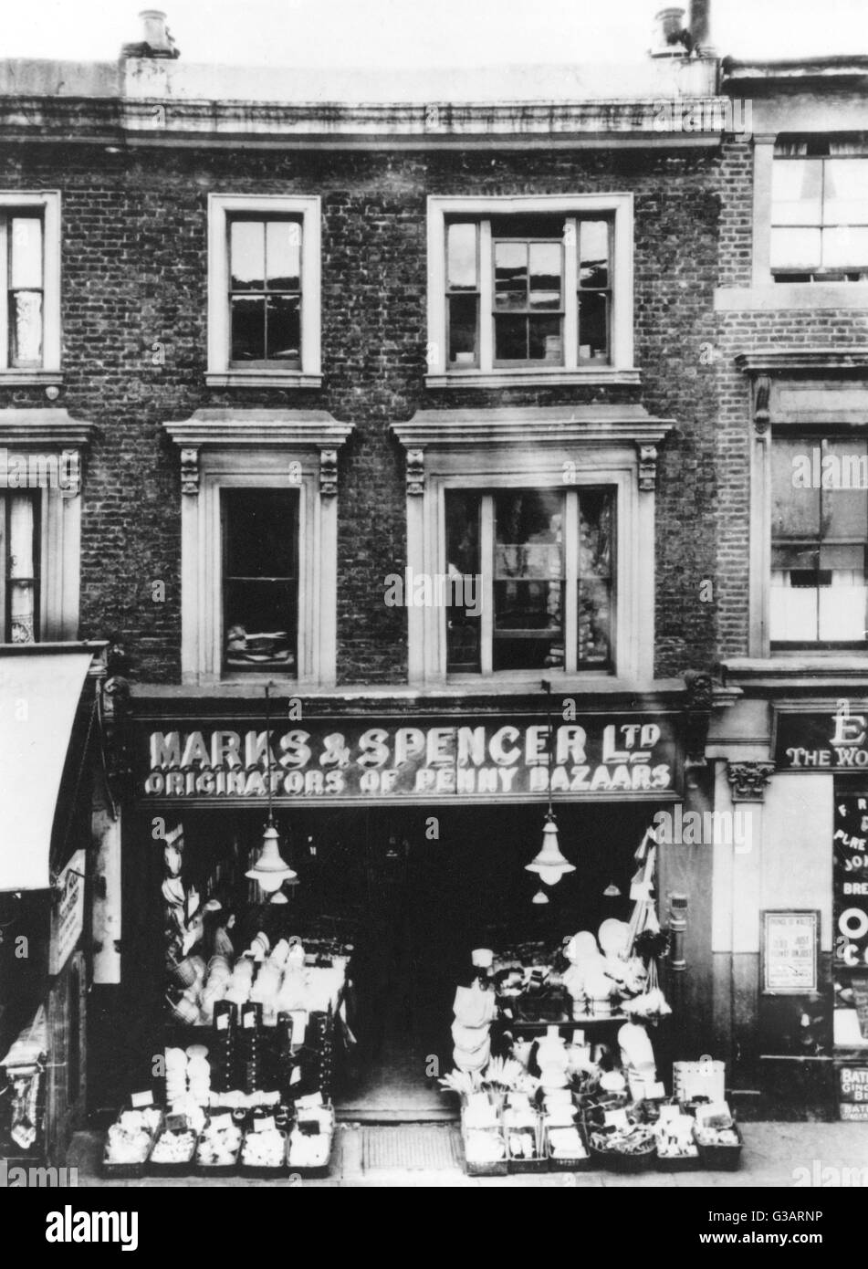 Marks & Spencer shop, Portobello Road, West London Stock Photo