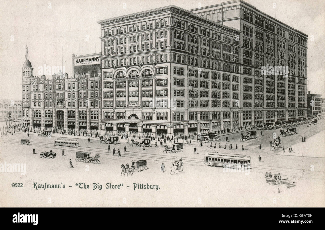 Kaufmann's Store, Pittsburgh, PA, USA Stock Photo Alamy