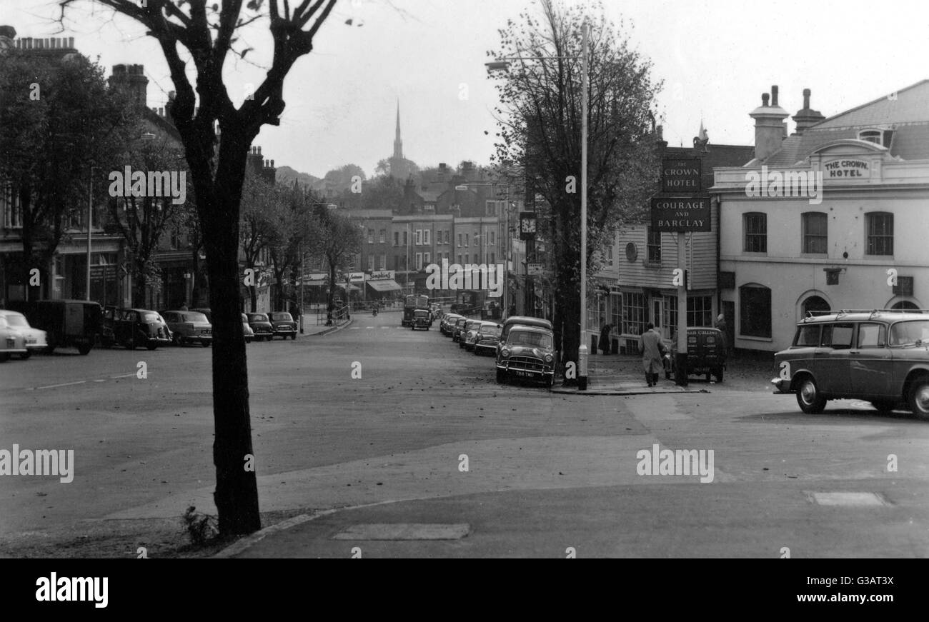 Tranquil Vale Blackheath Village London High Resolution Stock