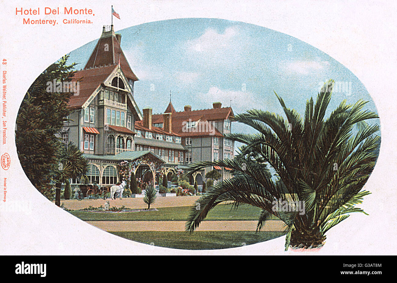 Hotel Del Monte, Monterey, California, USA Stock Photo Alamy