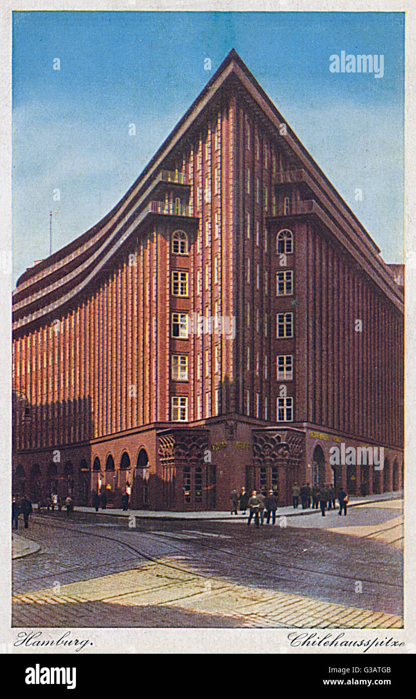 The Chilehaus (Chile House), Hamburg, Germany Stock Photo Alamy