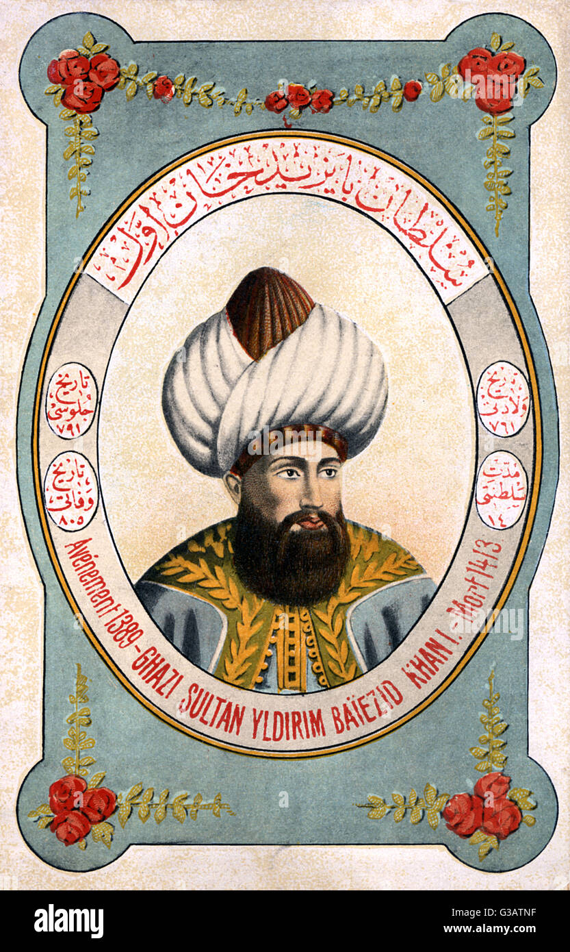 Bayezid i hi-res stock photography and images - Alamy