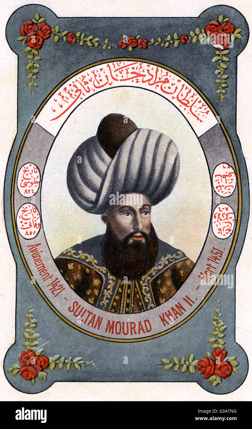 Ottoman sultan murat ii hi-res stock photography and images - Alamy