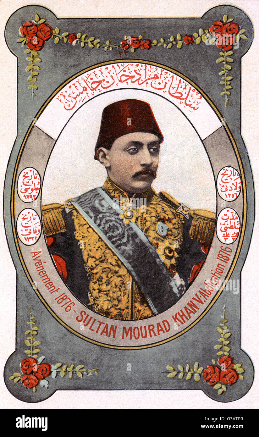 Murad V (1840-1904) - 33rd Sultan of the Ottoman Empire who reigned ...