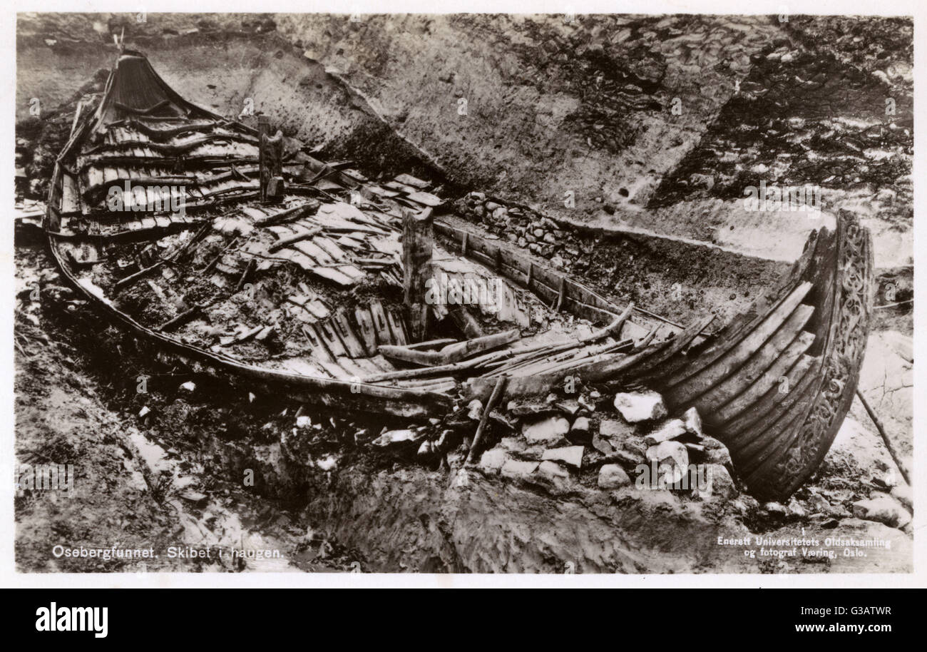 Preserved viking ship hi-res stock photography and images - Alamy