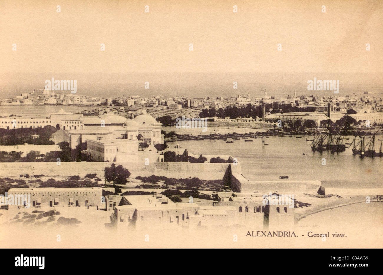 Alexandria, Egypt General View Stock Photo Alamy