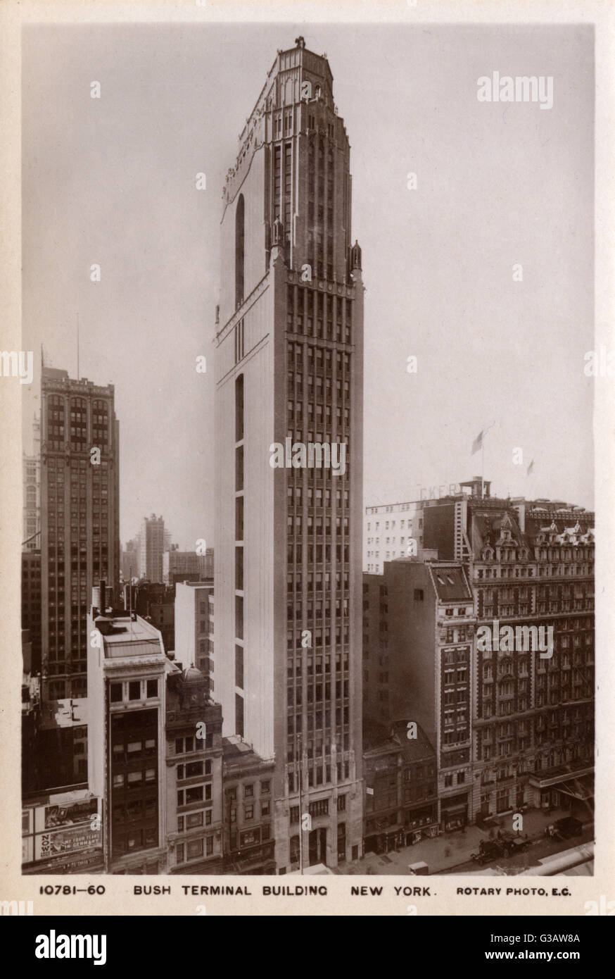 New York, USA Bush Terminal Building Stock Photo Alamy