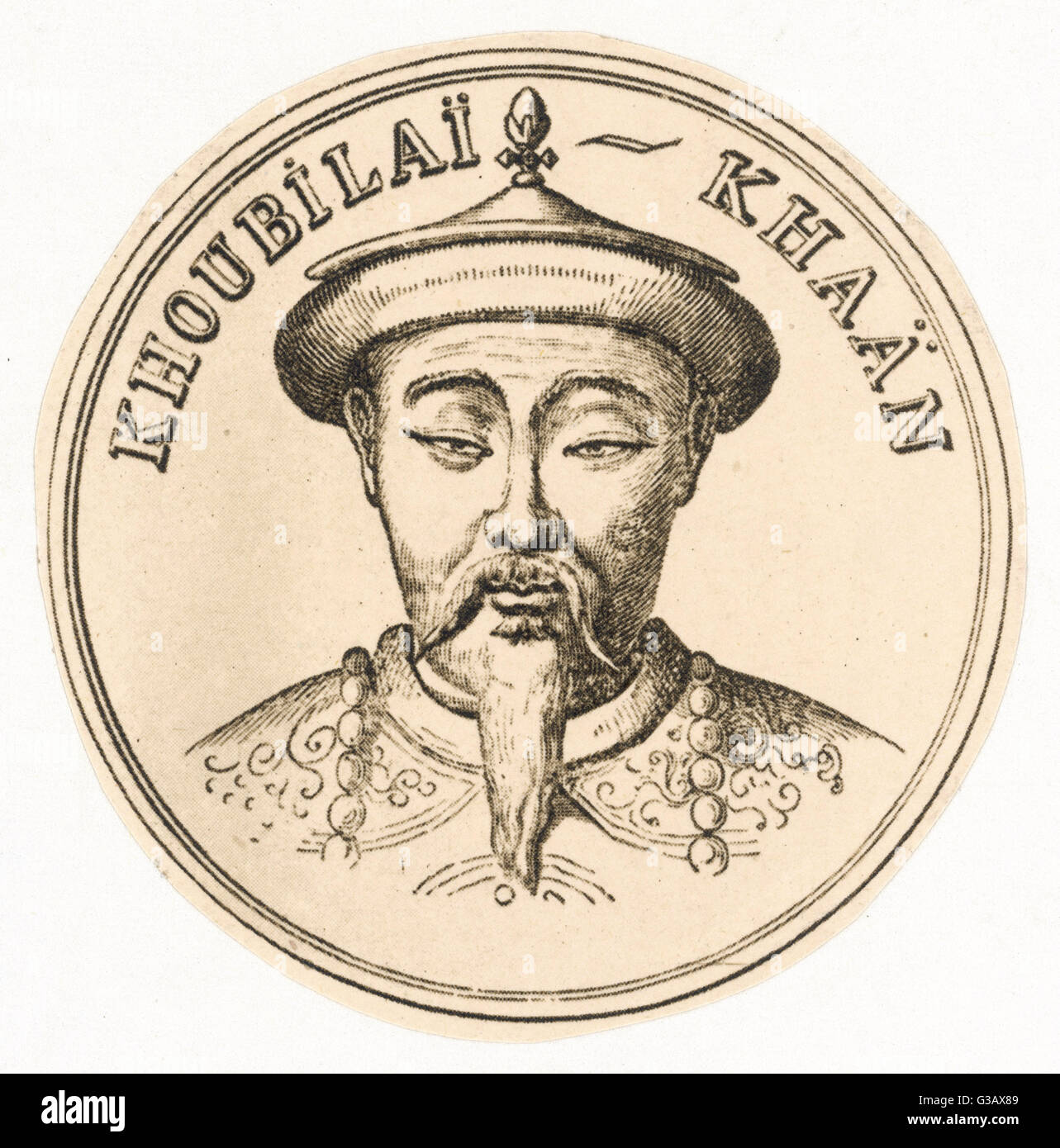 KUBLAI KHAN Chinese Emperor Date: 1215 - 1294
