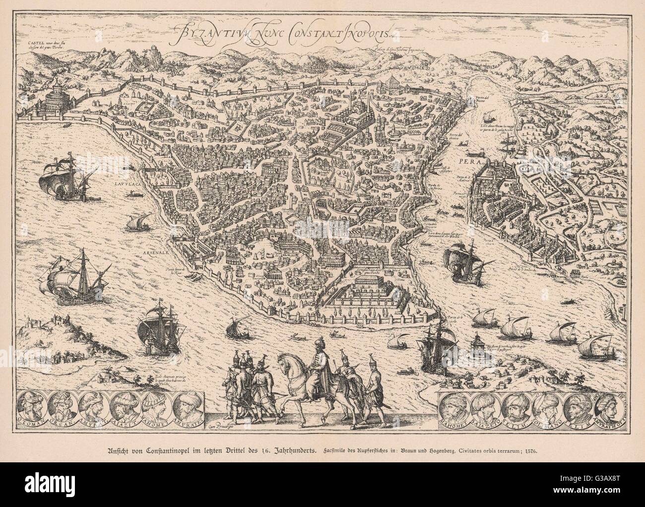 OTTOMAN EMPIRE/MAP 16C Stock Photo Alamy