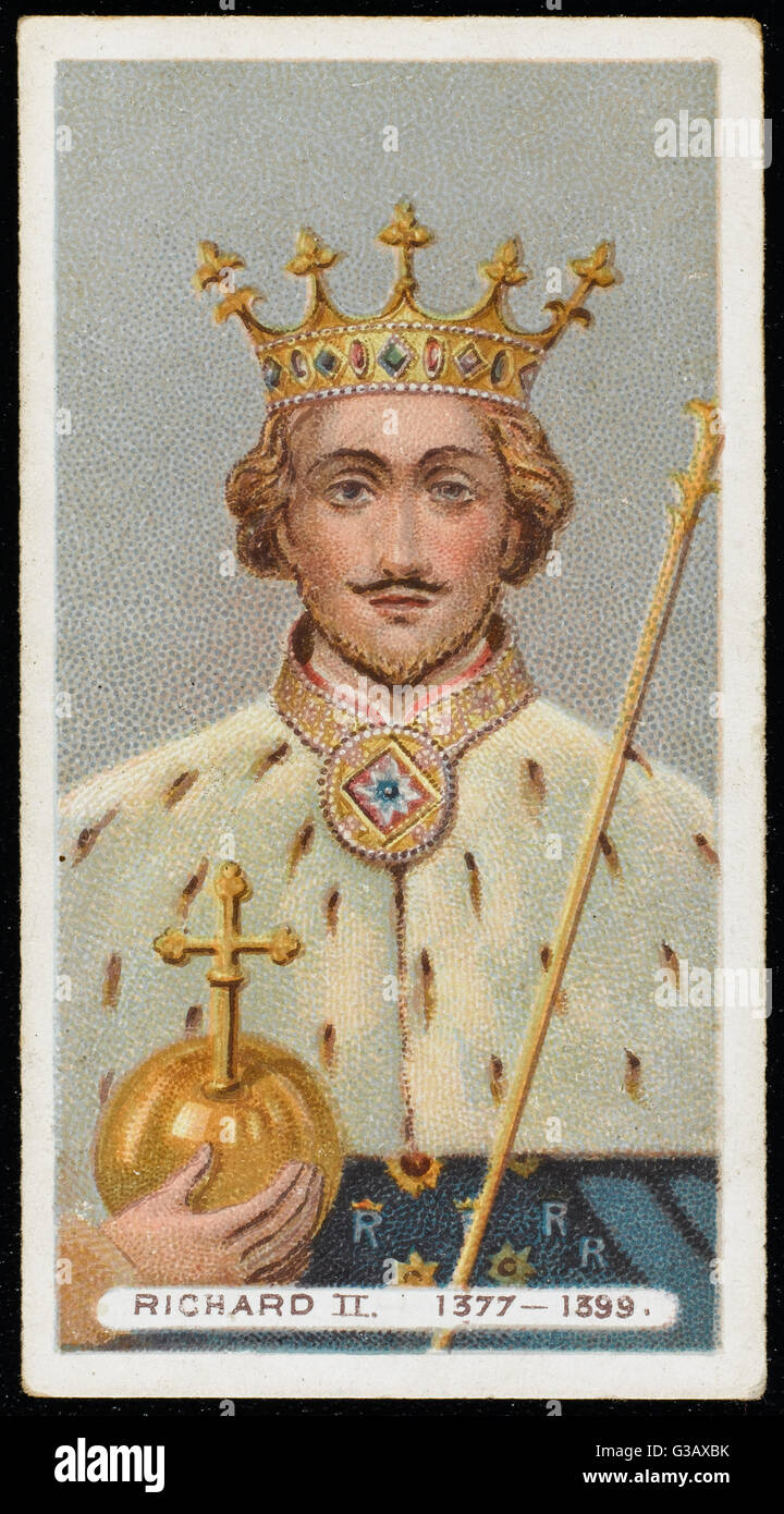RICHARD II, KING OF ENGLAND (1367 1400) King of England (137799