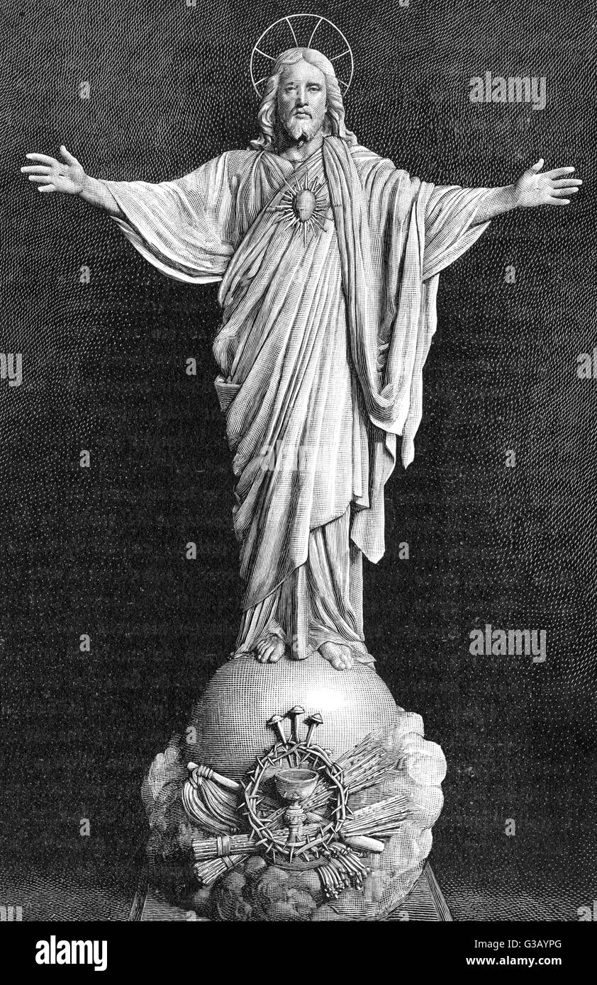 Sacred heart jesus Black and White Stock Photos & Images - Alamy