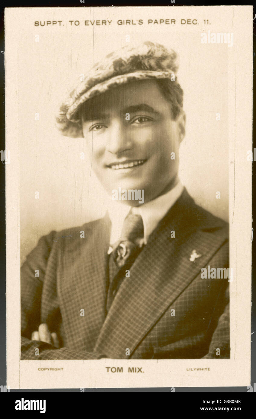 Actor Tom Mix High Resolution Stock Photography and Images - Alamy