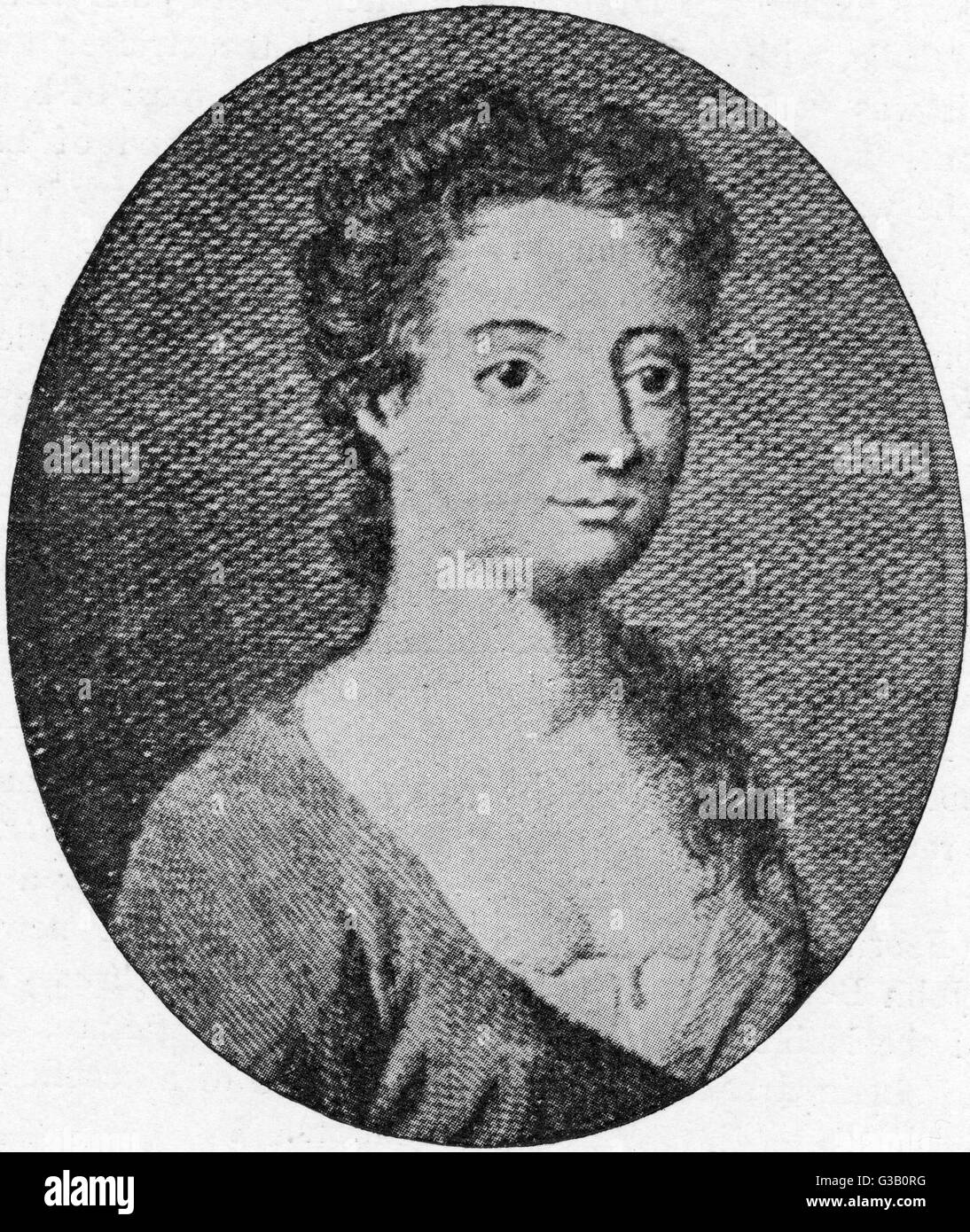 FRANCESCA CUZZONI  Italian soprano, particularly  in Handel opera: her rivalry  with Faustina Bordoni led to a  fight on stage in 1727     Date: 1698 - 1770 Stock Photo