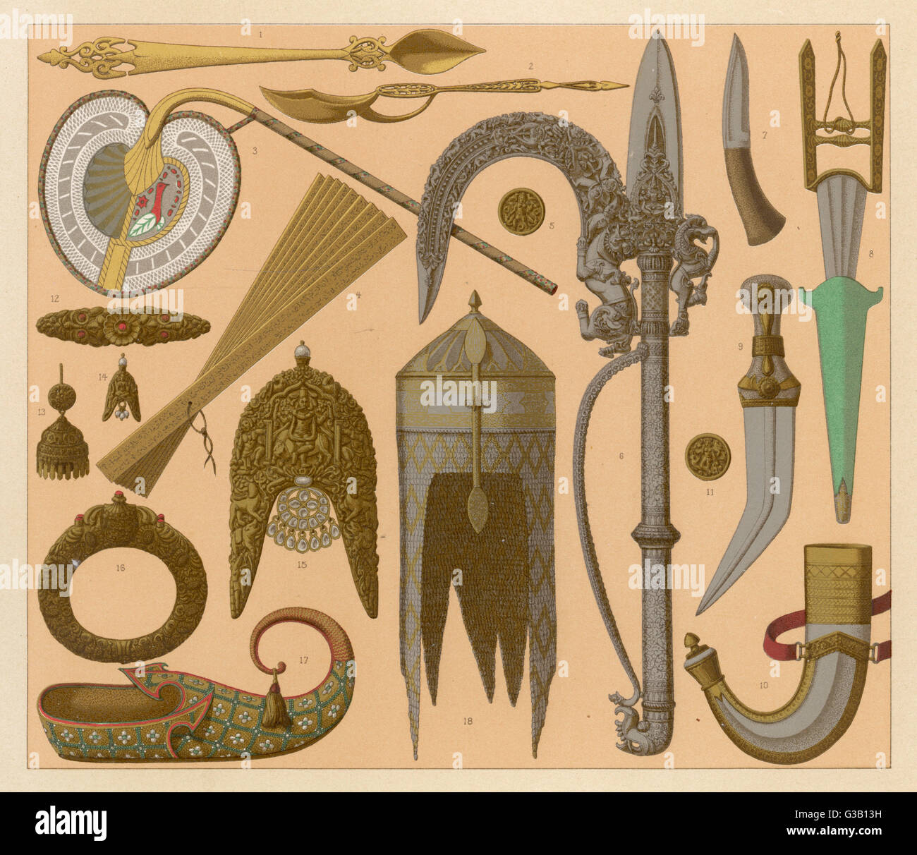 Weapons - Artefacts Stock Photo