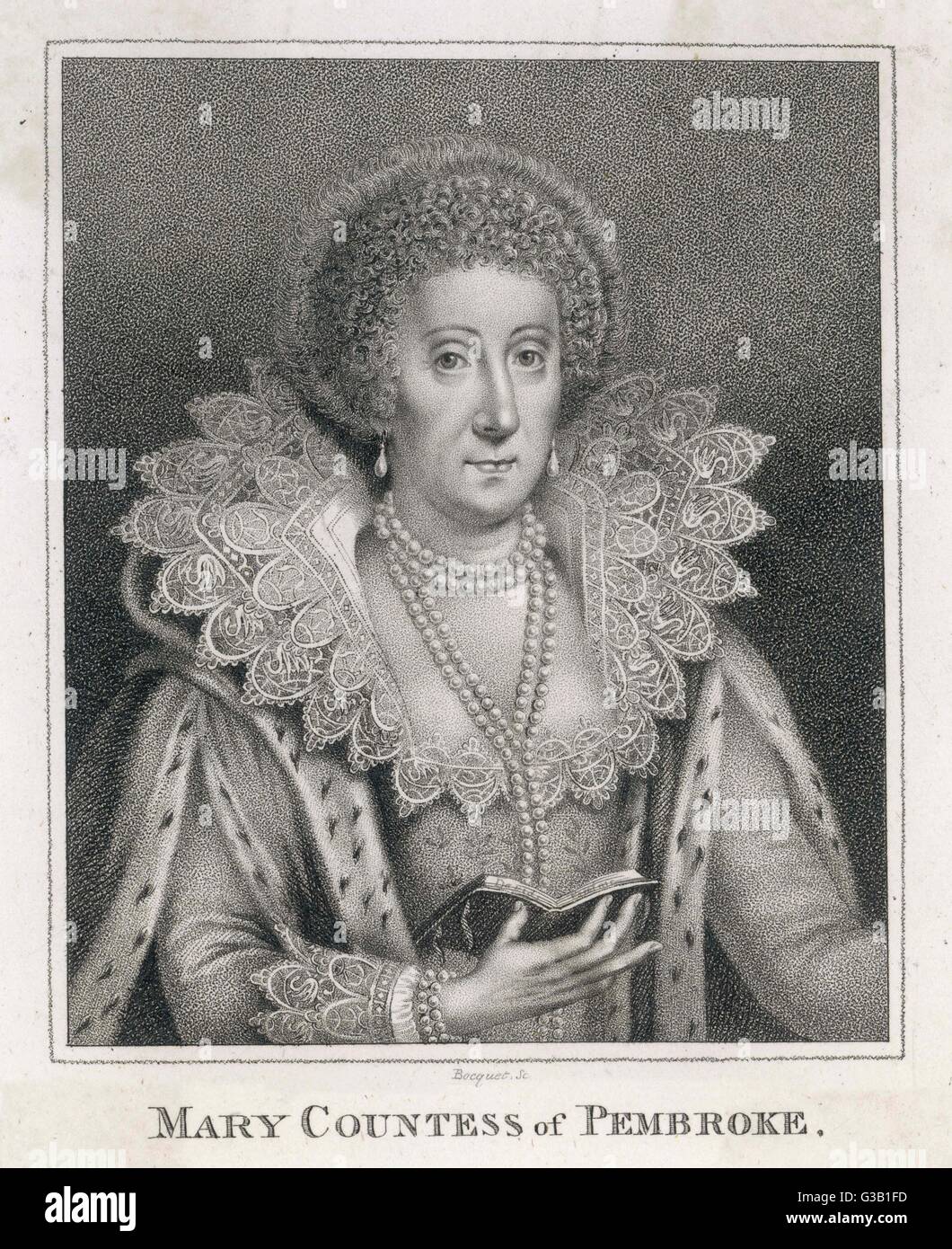 Mary Sidney, countess of PEMBROKE, wife of Henry Herbert, second earl ...