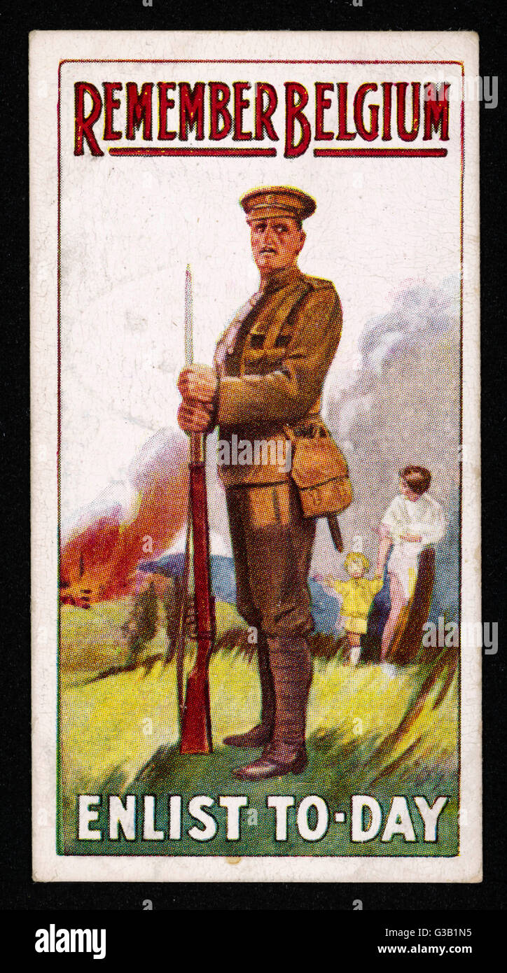 Recruitment poster 1915 hi-res stock photography and images - Alamy