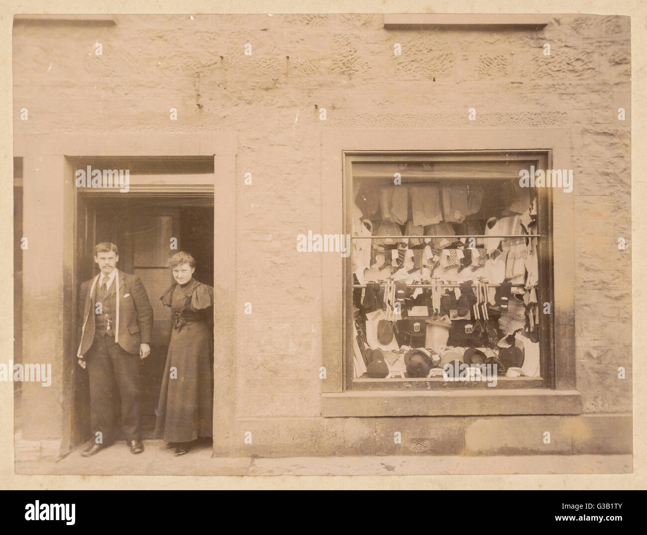 GLASGOW CLOTHES SHOP Stock Photo Alamy