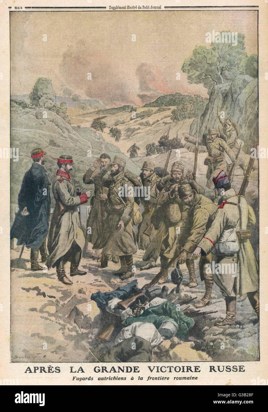 WWI/AUSTRIANS DESERT Stock Photo