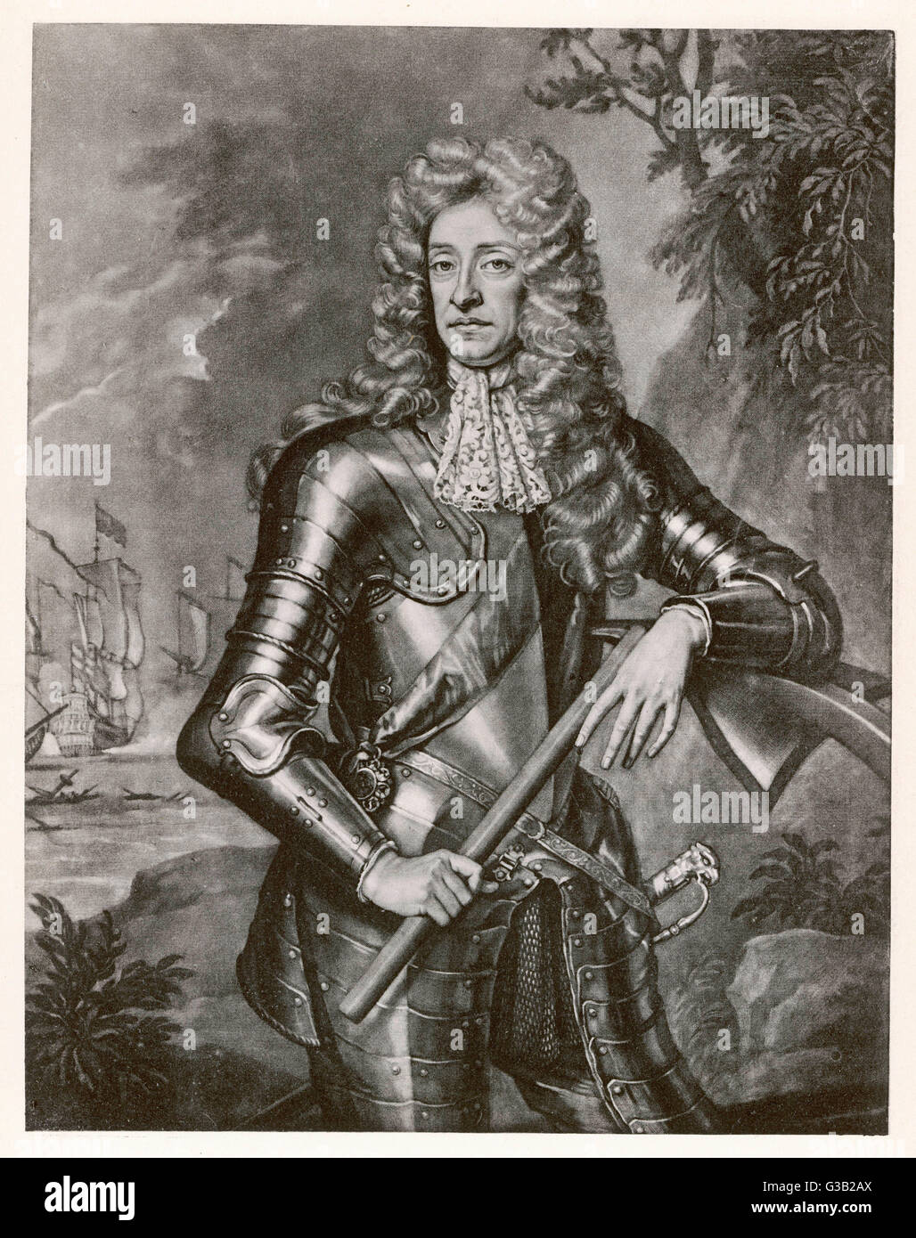 JAMES II OF ENGLAND  reigned 1685-88        Date: 1633 - 1701 Stock Photo