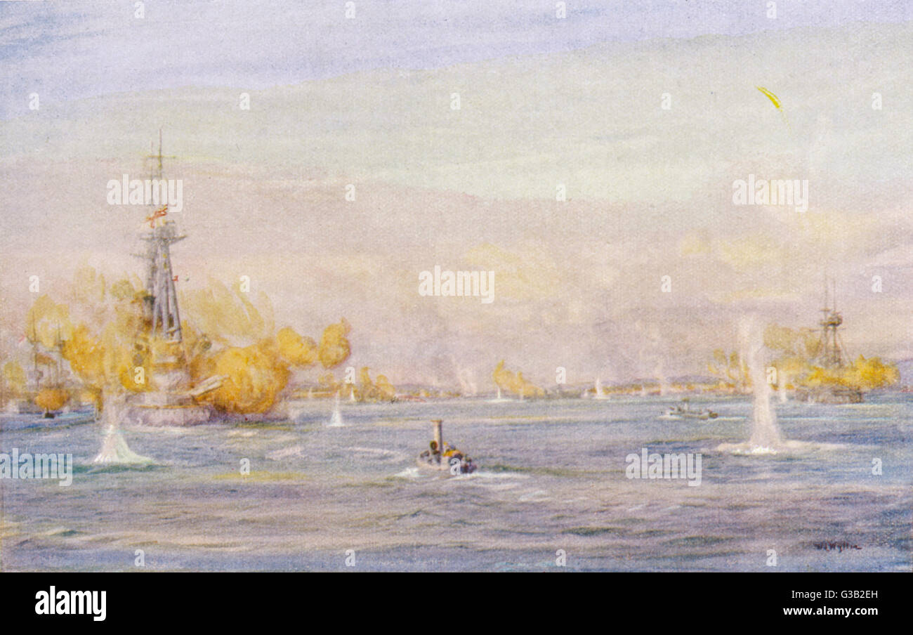 WWI/GALLIPOLI/CHARNAK Stock Photo