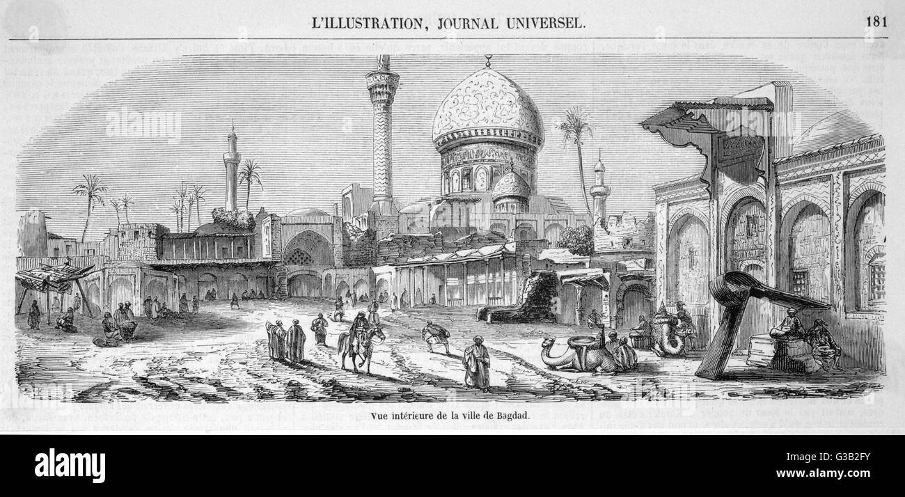 Baghdad iraq streets Black and White Stock Photos & Images Alamy