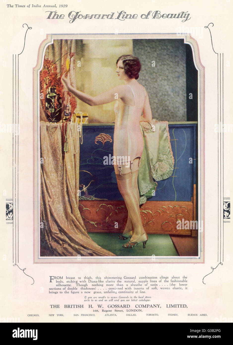Stockings - 1929 Stock Photo