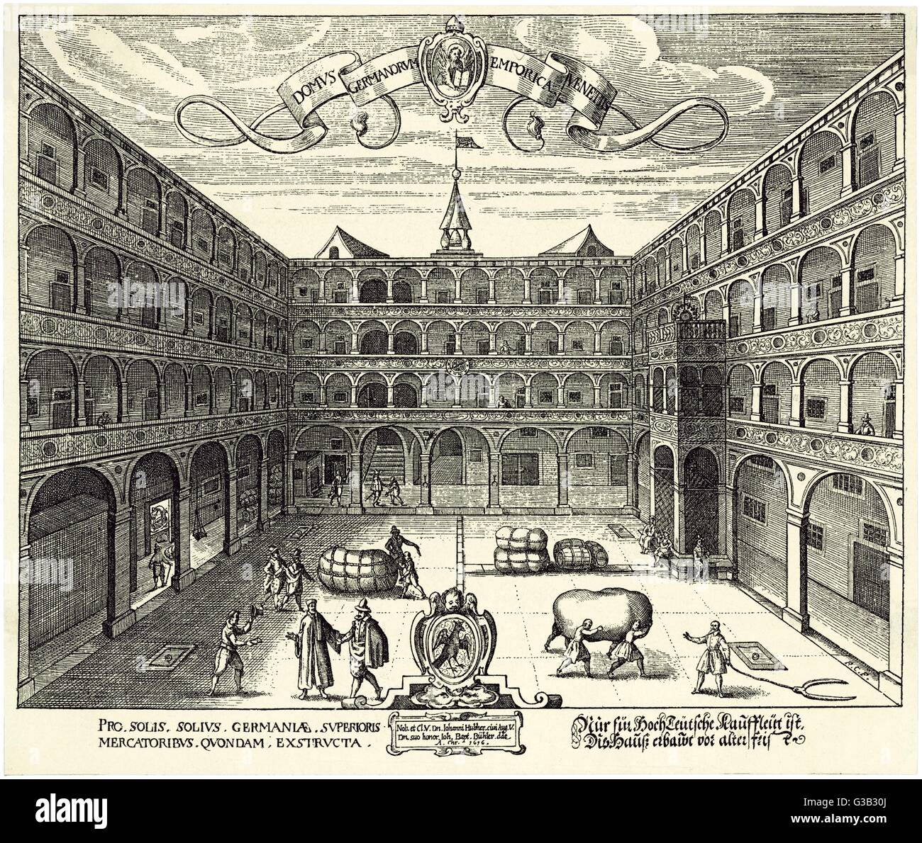 GERMAN WAREHOUSE, VENICE Stock Photo Alamy