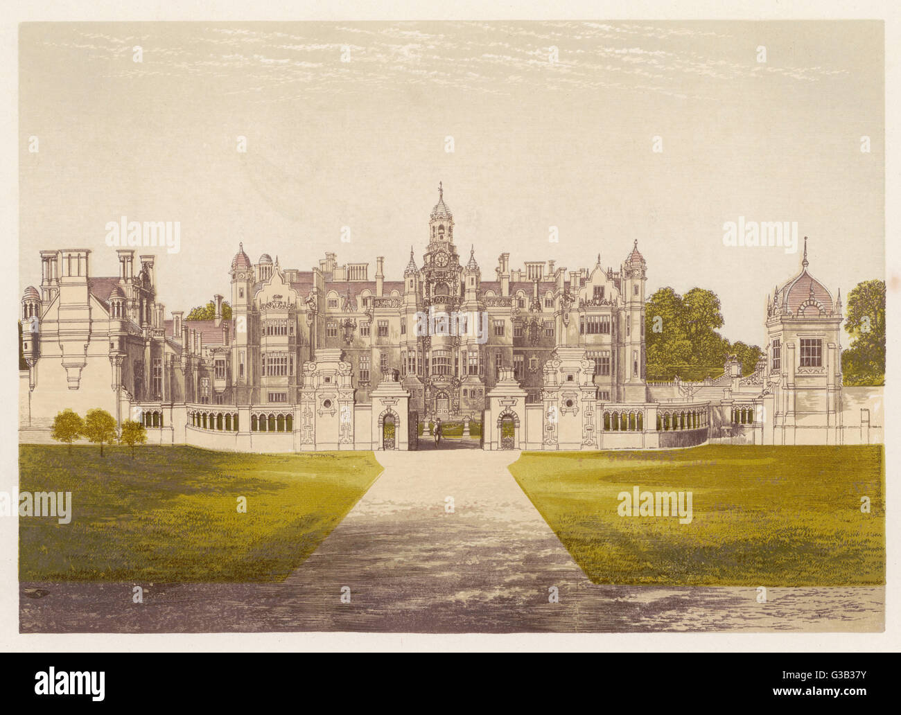 Harlaxton Manor Floor Plan