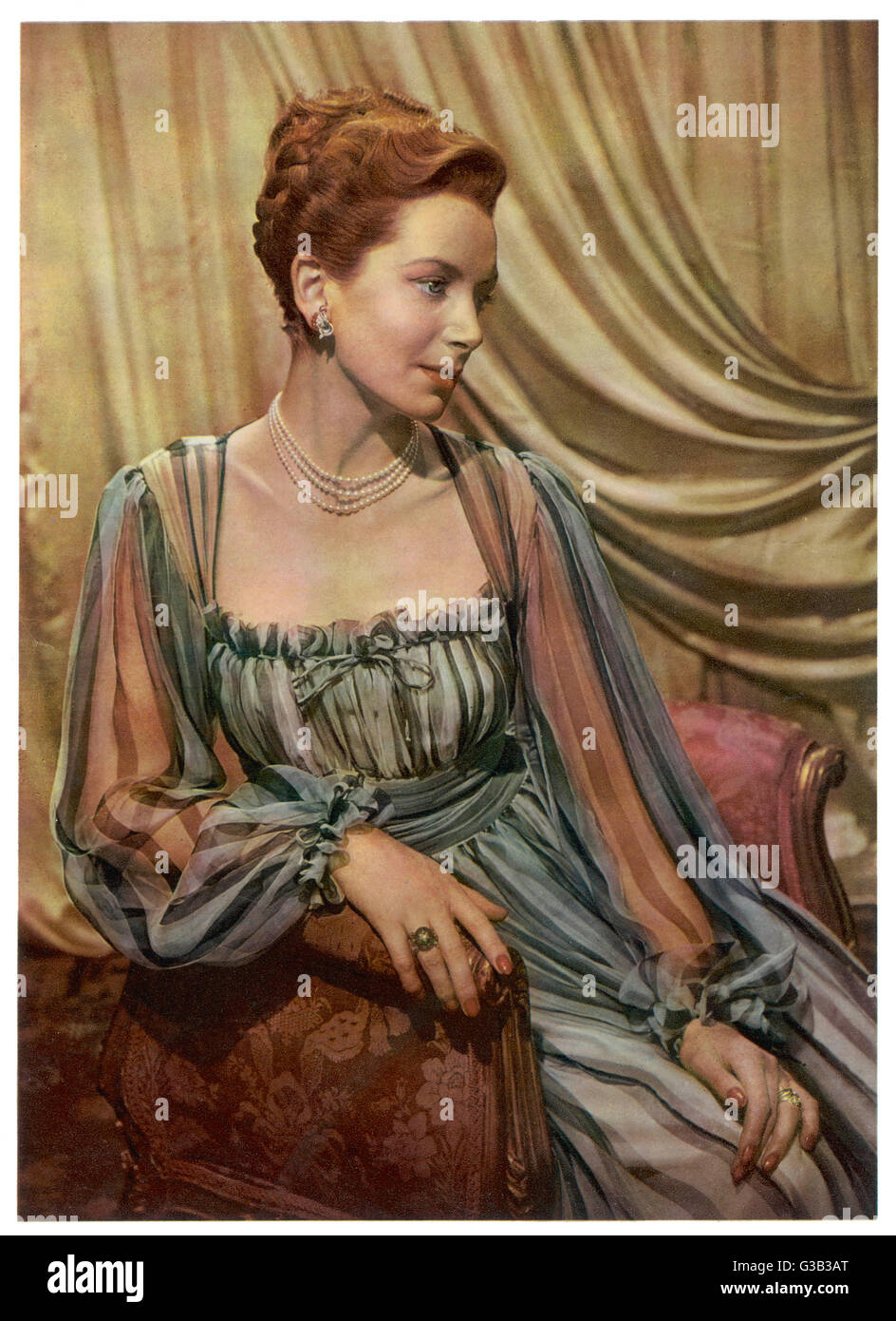 DEBORAH KERR (Deborah Kerr-Trimmer)  English film actress       Date: 1921 -  2007 Stock Photo