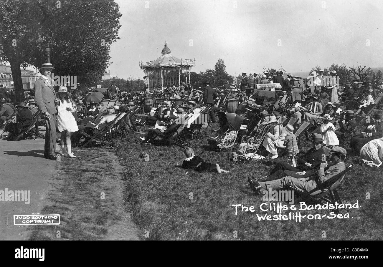 WESTCLIFF ON SEA/1910 Stock Photo