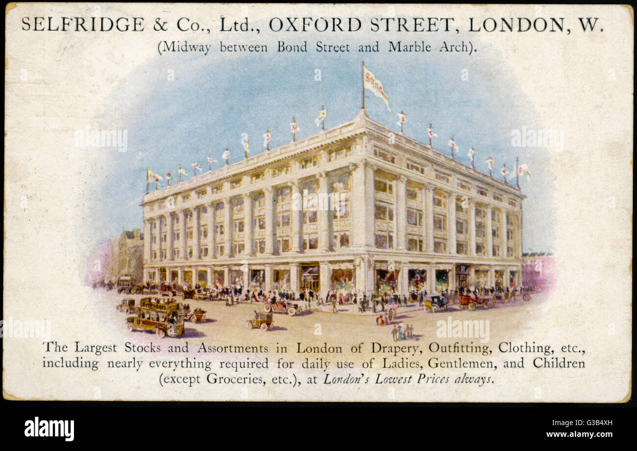 Selfridges london oxford street hires stock photography and images Alamy