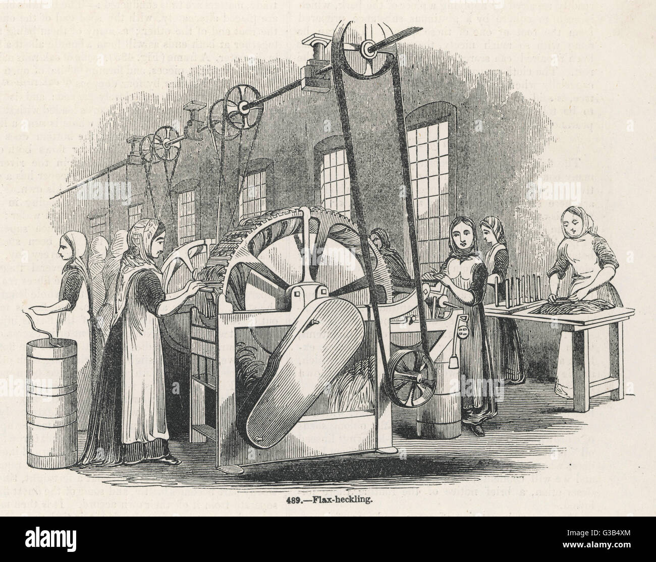linen production