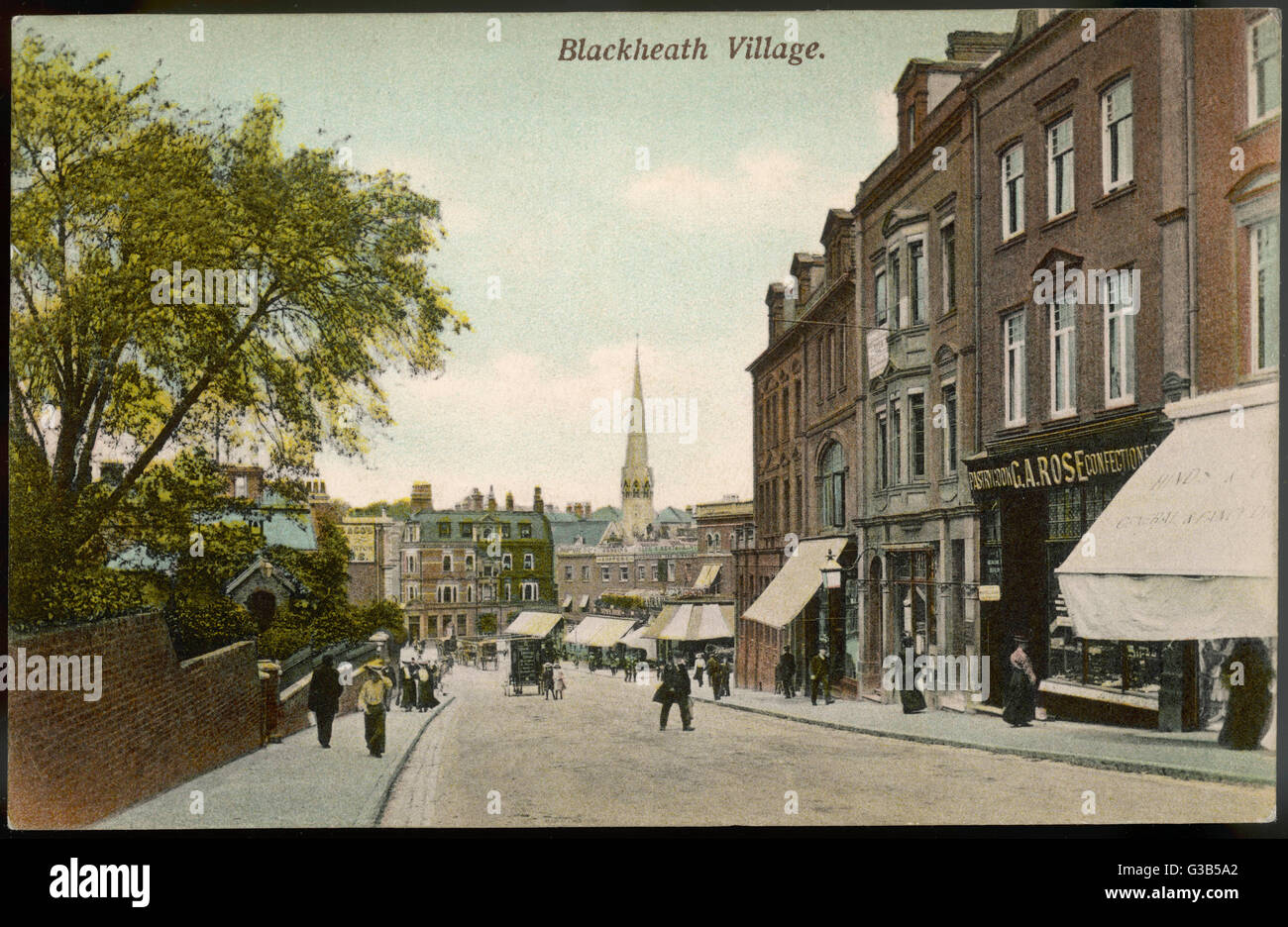 BLACKHEATH/VILLAGE 1911 Stock Photo