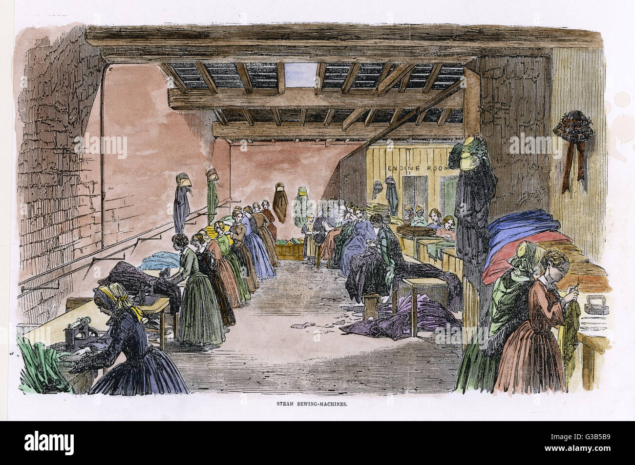 Steam powered sewing machines date hires stock photography and images