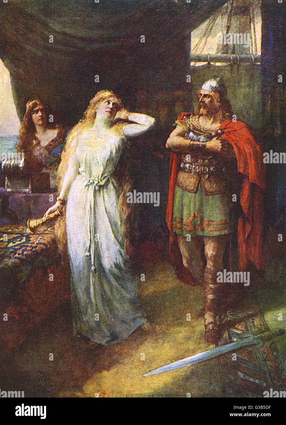 Tristan Und Isolde Eine Liebe Fur Die Ewigkeit Scene for tristan and isolde hi-res stock photography and images - Alamy