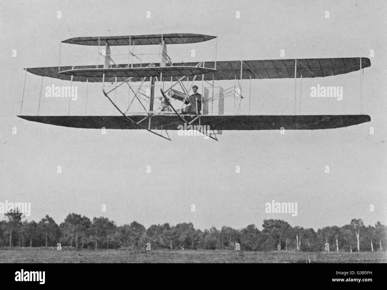 Wilbur wright flew his airplane ... france in 1909