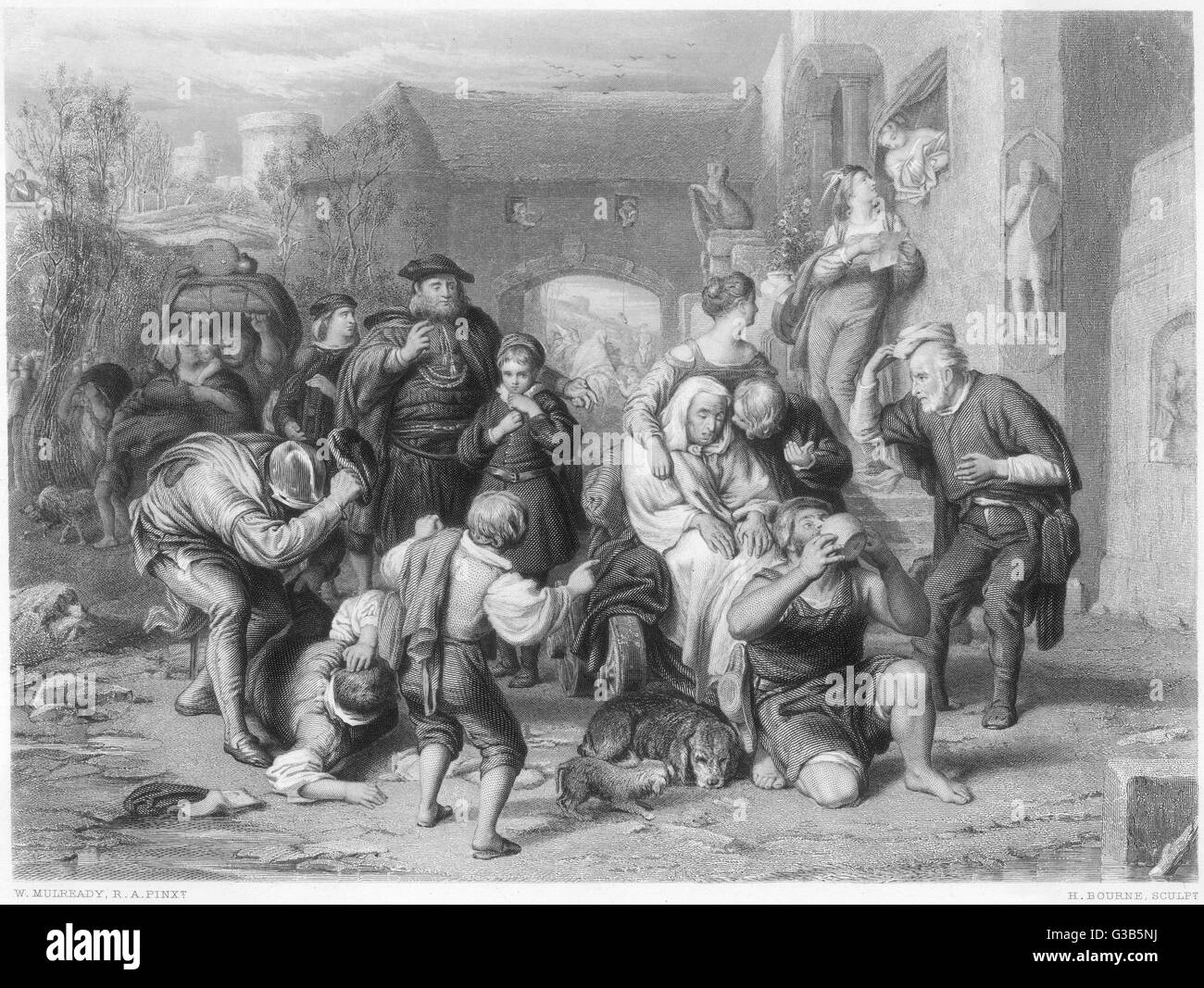 'THE SEVEN AGES OF MAN'         Date: first produced ca 1599 Stock Photo