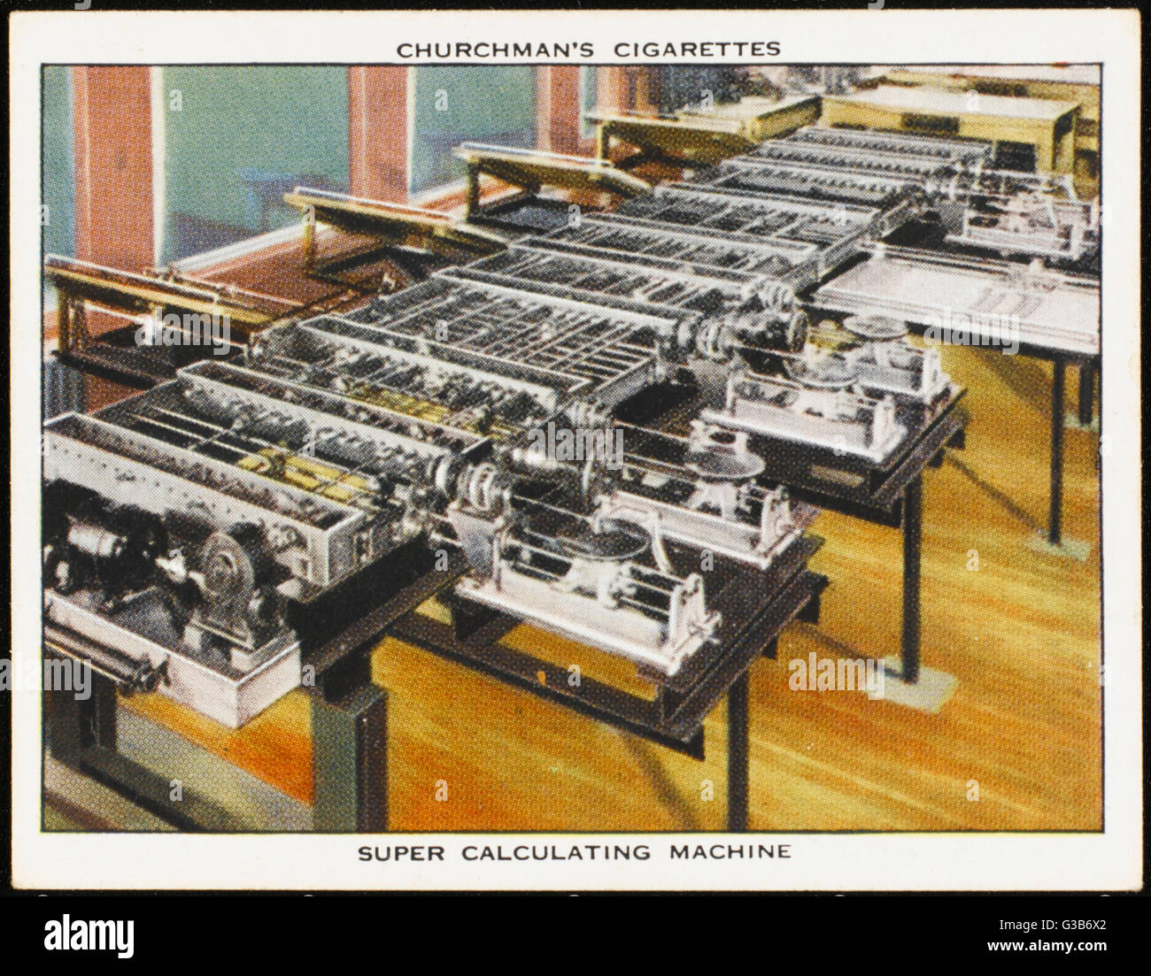 The Differential Analyser calculating machine designed at Massachusetts