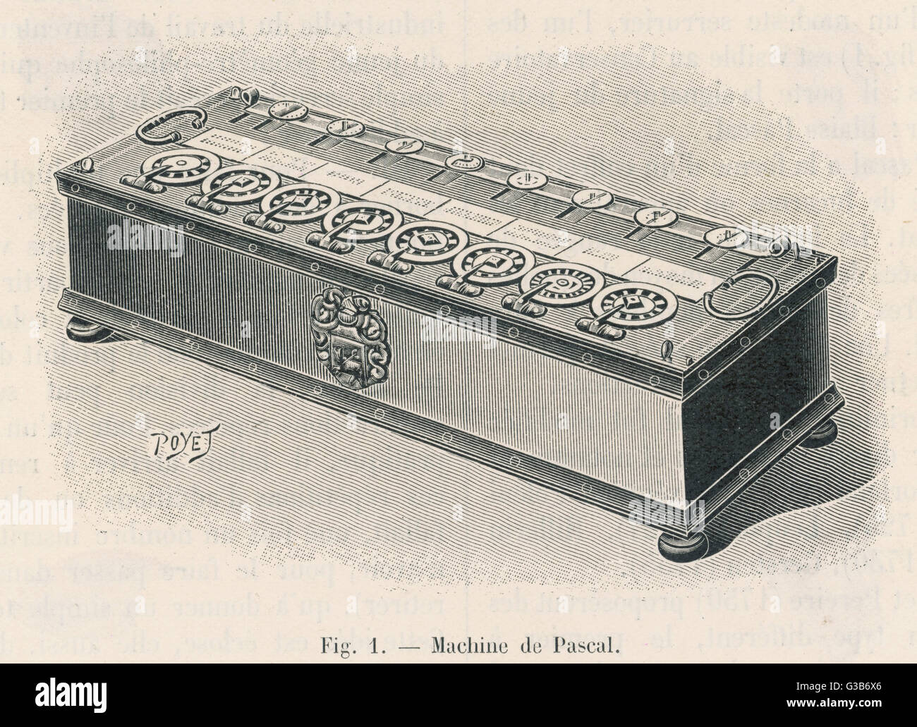 Pascal calculator hi-res stock photography and images - Alamy